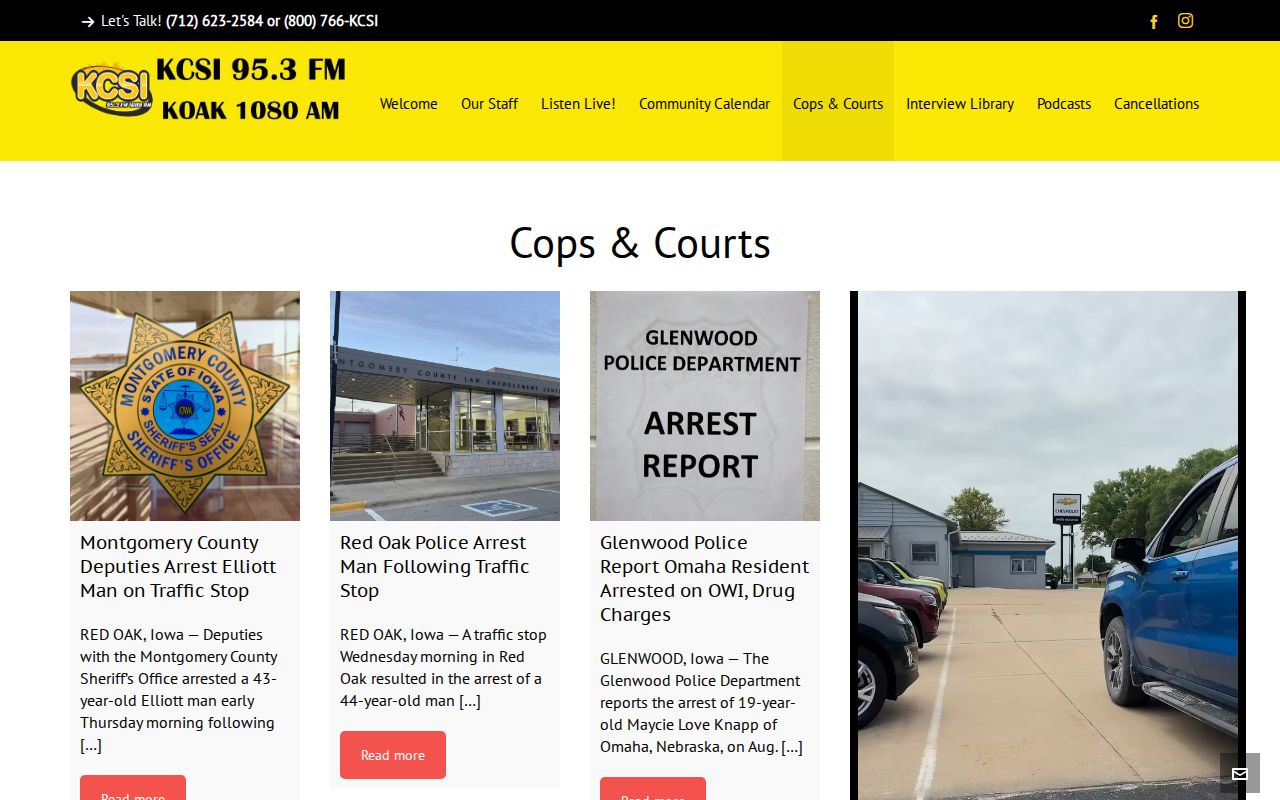 Cass County crime news in the KCSI Cops and Courts section