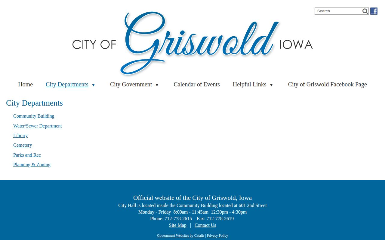 Griswold departments and sheriff-served booking records context